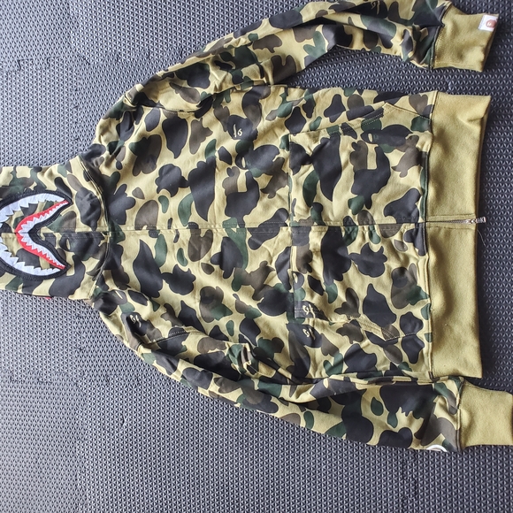 Camouflage Shark Hoodie